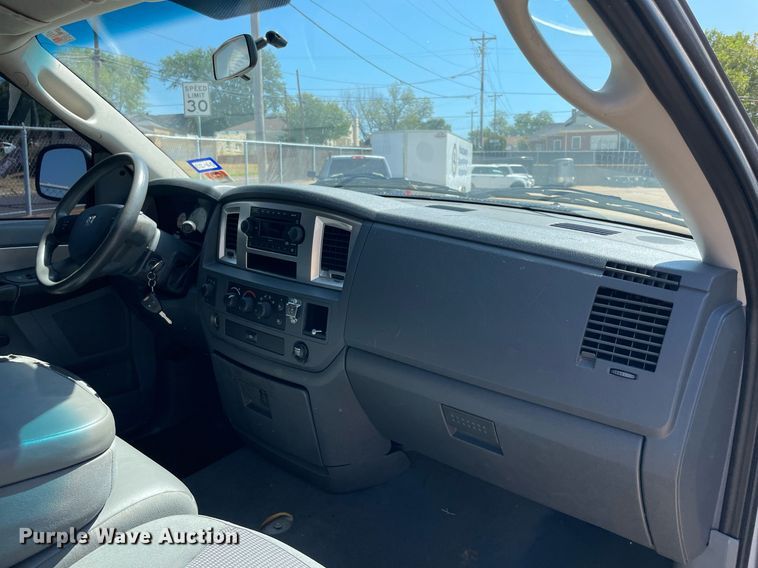 image for item NY9793 2008 Dodge Ram 1500  Quad Cab pickup truck