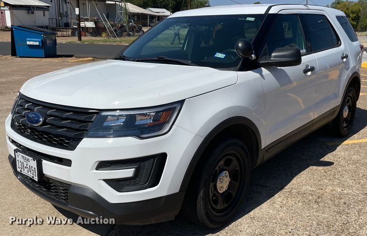 image for item NY9794 2019 Ford Explorer Police Interceptor  SUV