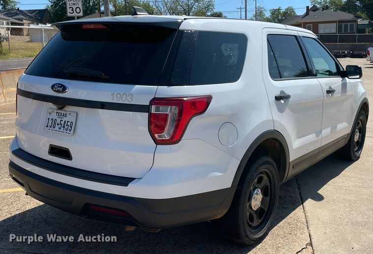 image for item NY9794 2019 Ford Explorer Police Interceptor  SUV