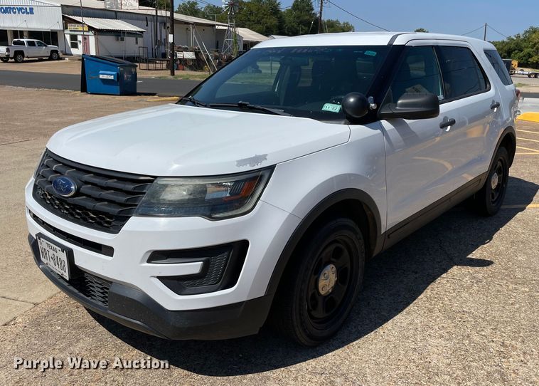 image for item NY9795 2016  Ford Explorer Police Interceptor  SUV