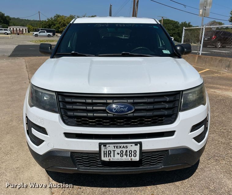 image for item NY9795 2016  Ford Explorer Police Interceptor  SUV