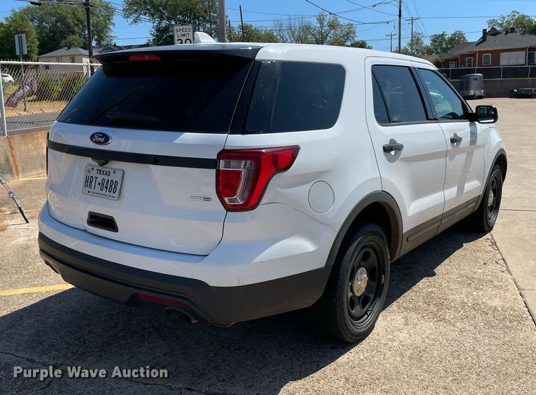 image for item NY9795 2016  Ford Explorer Police Interceptor  SUV