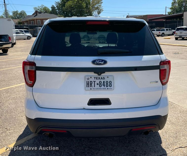 image for item NY9795 2016  Ford Explorer Police Interceptor  SUV