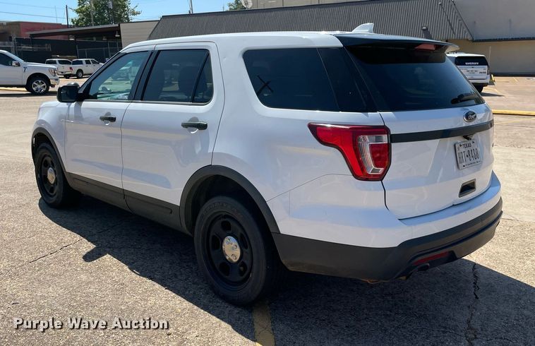 image for item NY9795 2016  Ford Explorer Police Interceptor  SUV