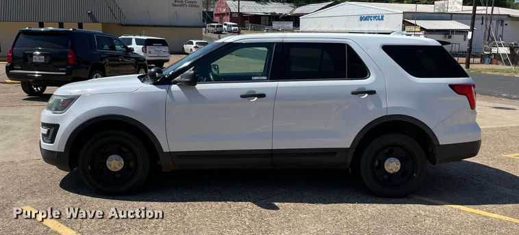 image for item NY9795 2016  Ford Explorer Police Interceptor  SUV
