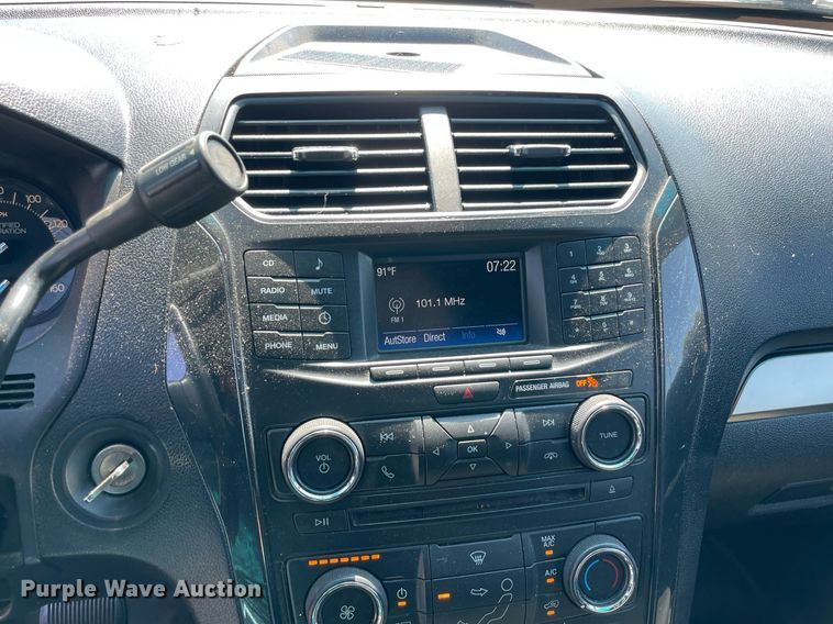 image for item NY9795 2016  Ford Explorer Police Interceptor  SUV