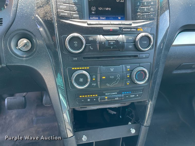 image for item NY9795 2016  Ford Explorer Police Interceptor  SUV