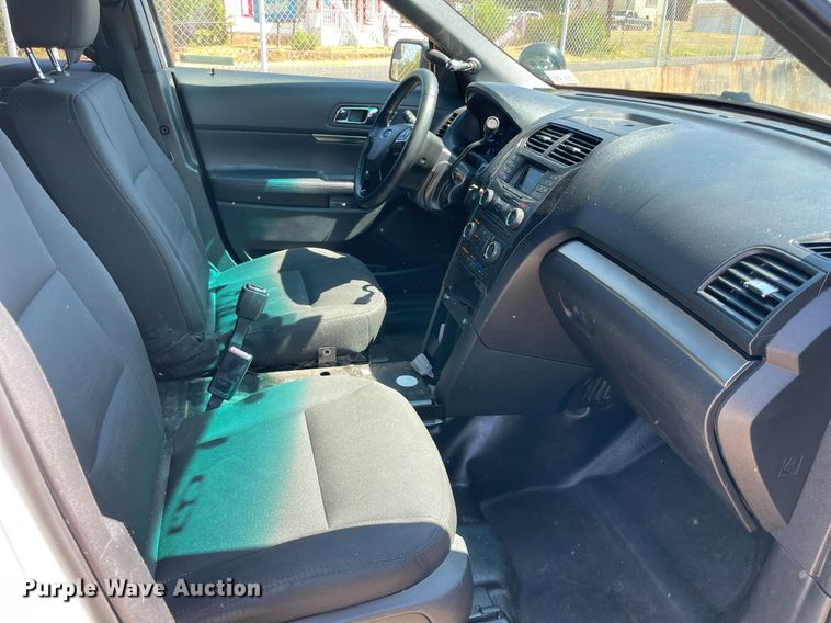 image for item NY9795 2016  Ford Explorer Police Interceptor  SUV