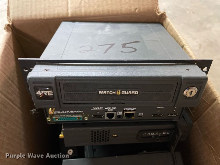image for item NY9796 WatchGuard 4RE  police video systems