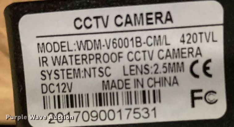 image for item NY9796 WatchGuard 4RE  police video systems