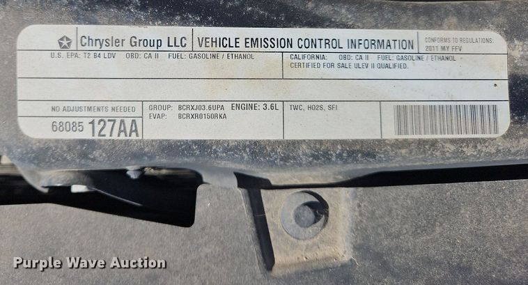 image for item NZ9062 2011 Dodge Grand Caravan  van