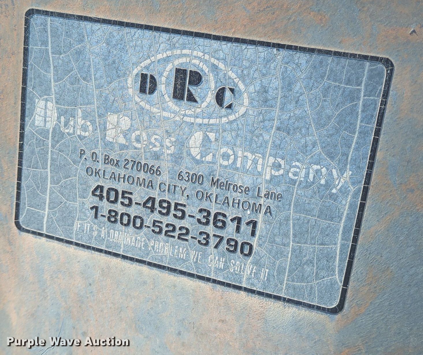 (3) Dub Ross galvanized tin horn culvert end caps in Oklahoma City, OK