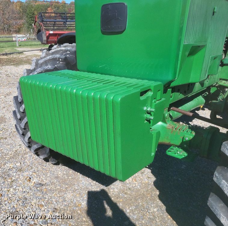 image for item DK1165 1990 John Deere 4955  MFWD tractor