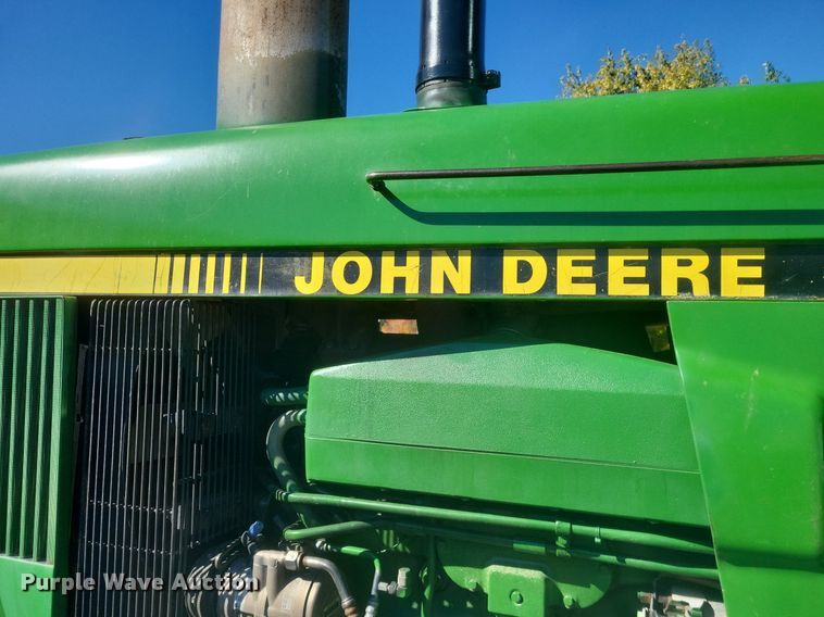 image for item DK1165 1990 John Deere 4955  MFWD tractor