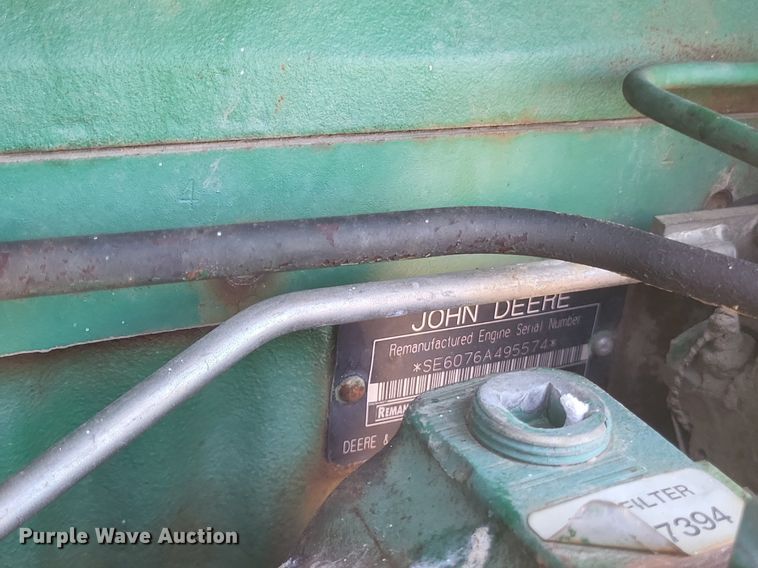 image for item DK1165 1990 John Deere 4955  MFWD tractor