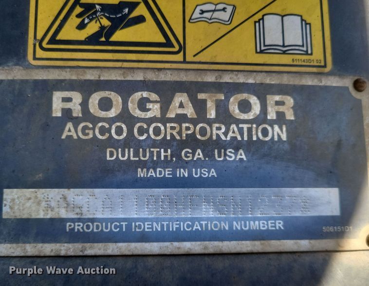 image for item DK1168 AGCO RoGator  spreader