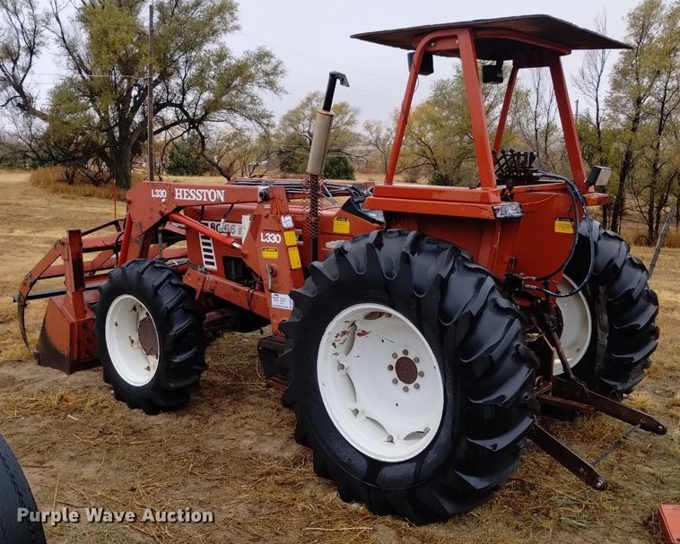 image for item DK8869 Hesston 80-66 DT  MFWD tractor