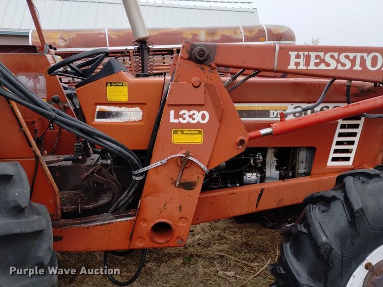 image for item DK8869 Hesston 80-66 DT  MFWD tractor