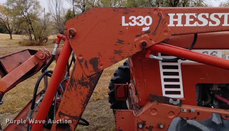 image for item DK8869 Hesston 80-66 DT  MFWD tractor