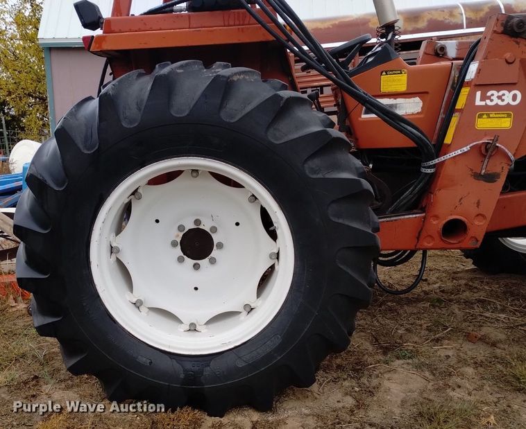 image for item DK8869 Hesston 80-66 DT  MFWD tractor