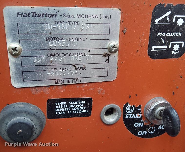 image for item DK8869 Hesston 80-66 DT  MFWD tractor