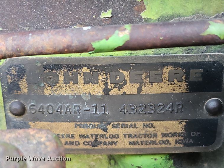 image for item DN7027 John Deere 4630P  tractor