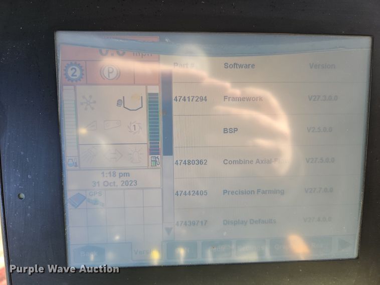 image for item DN7040 2009 Case IH 8120 Axial Flow  combine