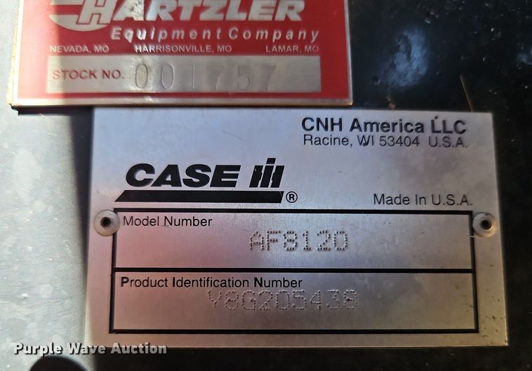 image for item DN7040 2009 Case IH 8120 Axial Flow  combine