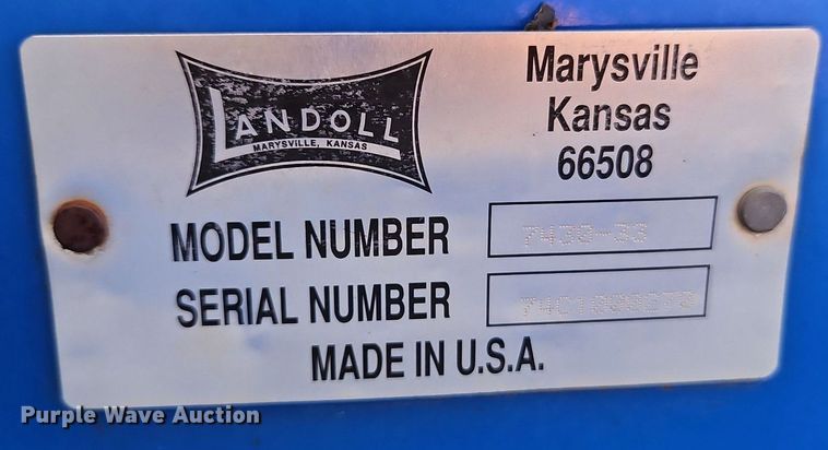 image for item DN7047 Landoll 7430-33  double off-set disk