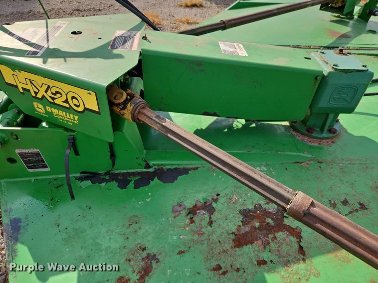 image for item DN7055 2008 John Deere HX20  batwing rotary mower