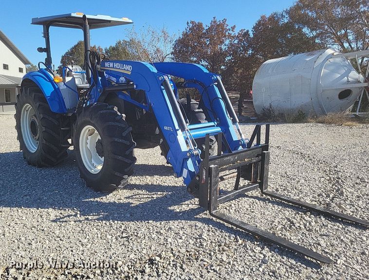 image for item DO4710 2014 New Holland T4.95 MFWD tractor