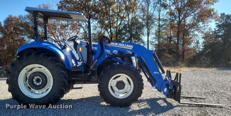 image for item DO4710 2014 New Holland T4.95 MFWD tractor