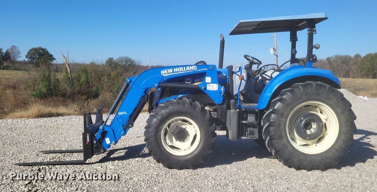 image for item DO4710 2014 New Holland T4.95 MFWD tractor