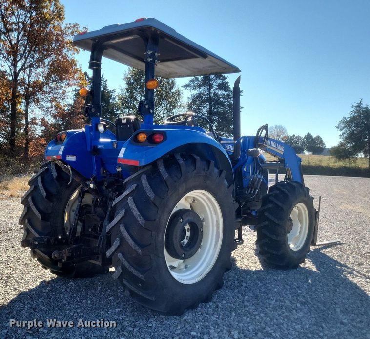 image for item DO4710 2014 New Holland T4.95 MFWD tractor