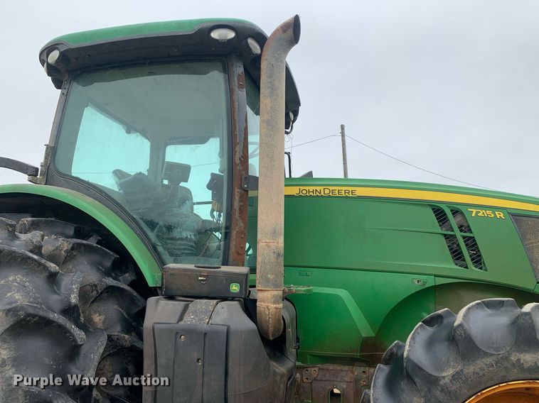 image for item DP8733 2013 John Deere 7215R MFWD tractor
