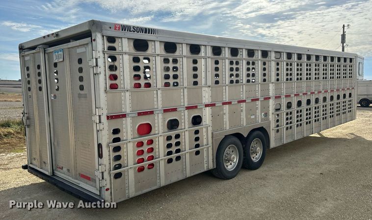 image for item DQ1040 2018 Wilson PSGN-9932P  livestock trailer