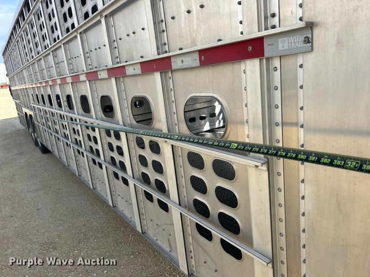 image for item DQ1040 2018 Wilson PSGN-9932P  livestock trailer