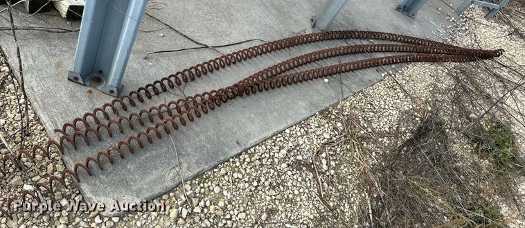 image for item DQ1042 (4) galvanized feed bins