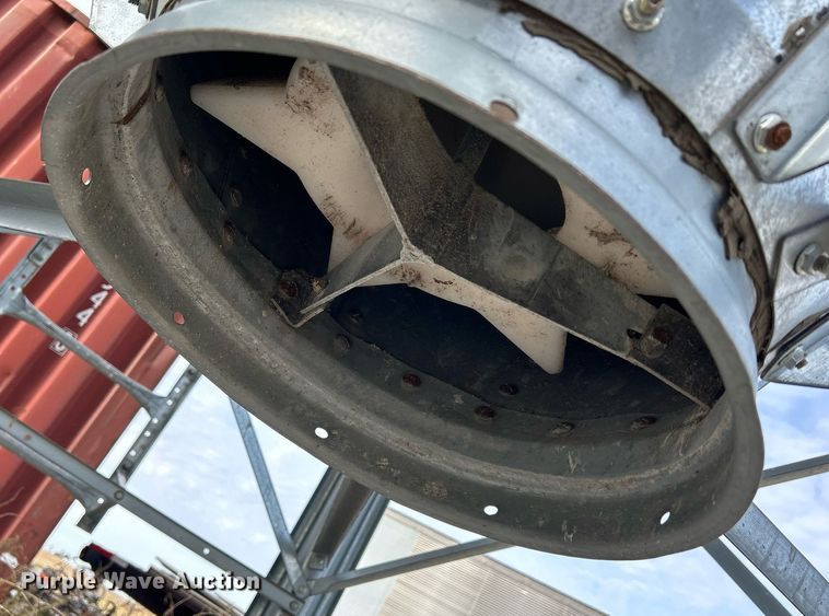 image for item DQ1042 (4) galvanized feed bins