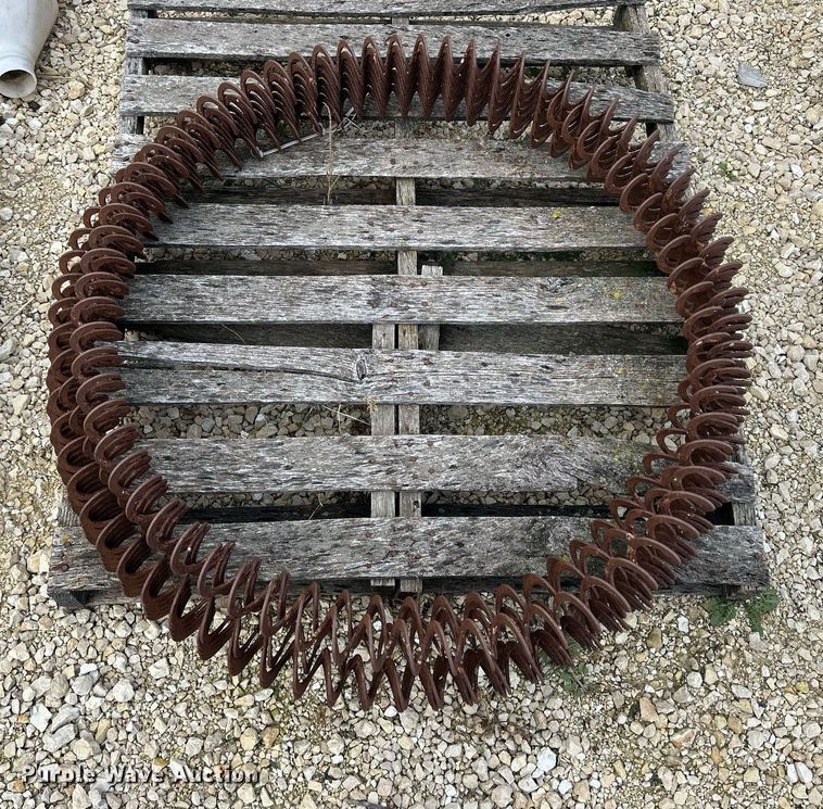 image for item DQ1042 (4) galvanized feed bins