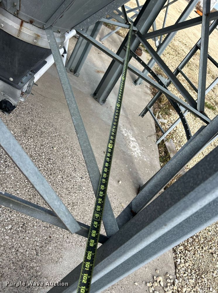 image for item DQ1042 (4) galvanized feed bins