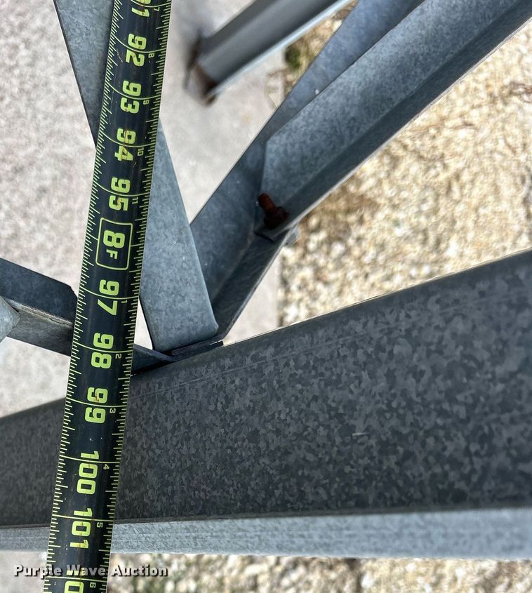 image for item DQ1042 (4) galvanized feed bins