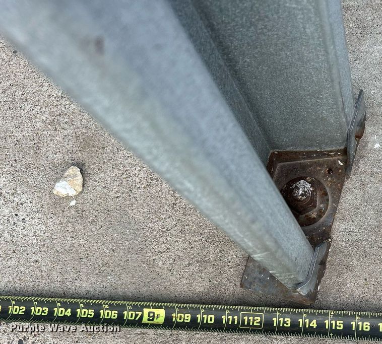 image for item DQ1042 (4) galvanized feed bins