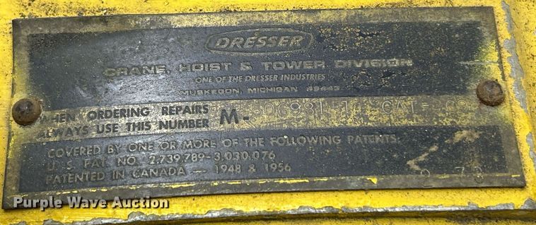 image for item DQ1044 Dresser Budget  chain hoist