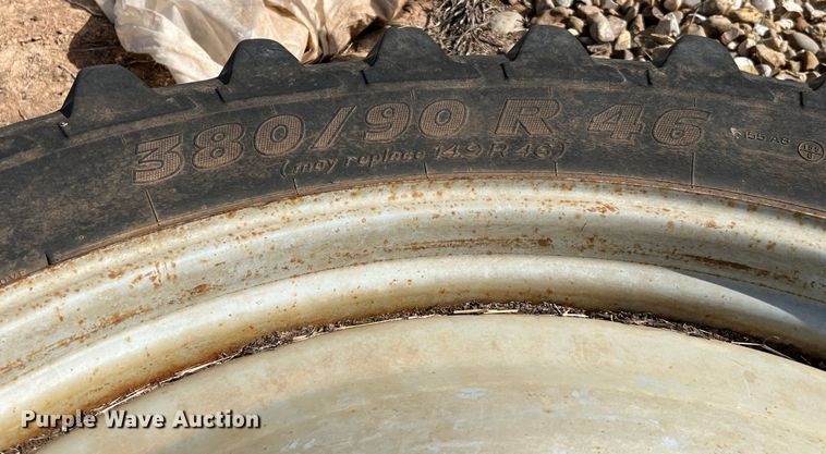 image for item DQ2296 2005 AGCO RT155A  MFWD tractor