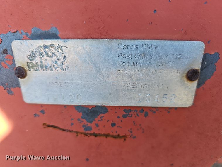 image for item DR3426 Rhino TW120  rotary mower