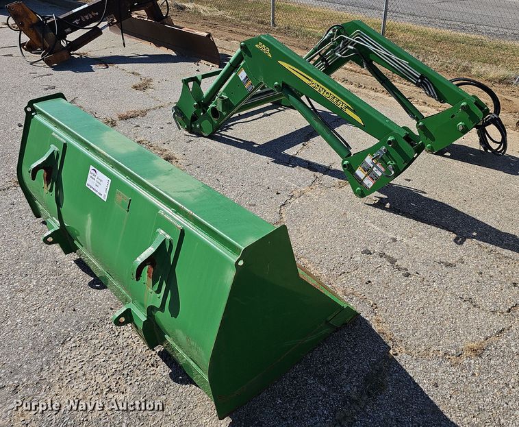 image for item DR3434 John Deere 553  front loader with bucket
