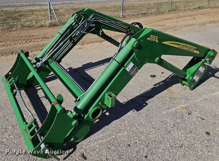 image for item DR3434 John Deere 553  front loader with bucket