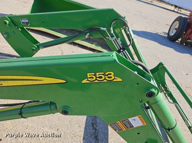 image for item DR3434 John Deere 553  front loader with bucket