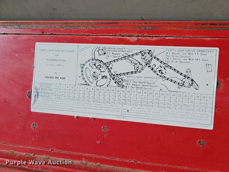 image for item DR3436 International 510  grain drill